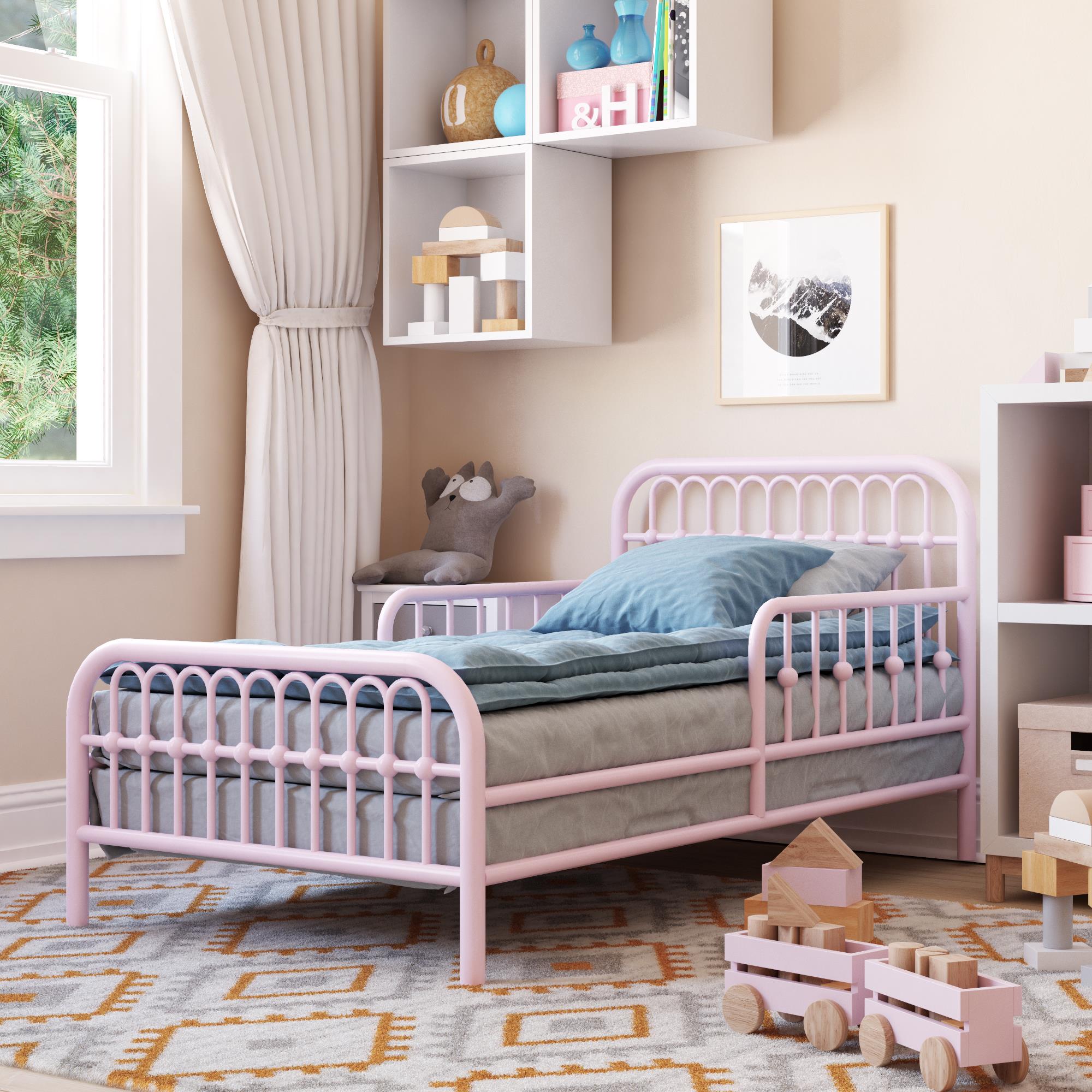 Little Seeds Monarch Hill Ivy Metal Toddler Bed - Pink