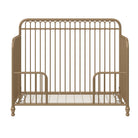Little Seeds Ivy 3-in-1 Convertible Metal Crib - Gold