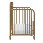 Little Seeds Ivy 3-in-1 Convertible Metal Crib - Gold