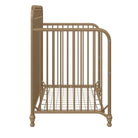 Little Seeds Ivy 3-in-1 Convertible Metal Crib - Gold