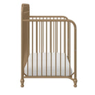 Little Seeds Ivy 3-in-1 Convertible Metal Crib - Gold