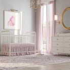 Little Seeds Monarch Hill Ivy Metal Baby Crib - White