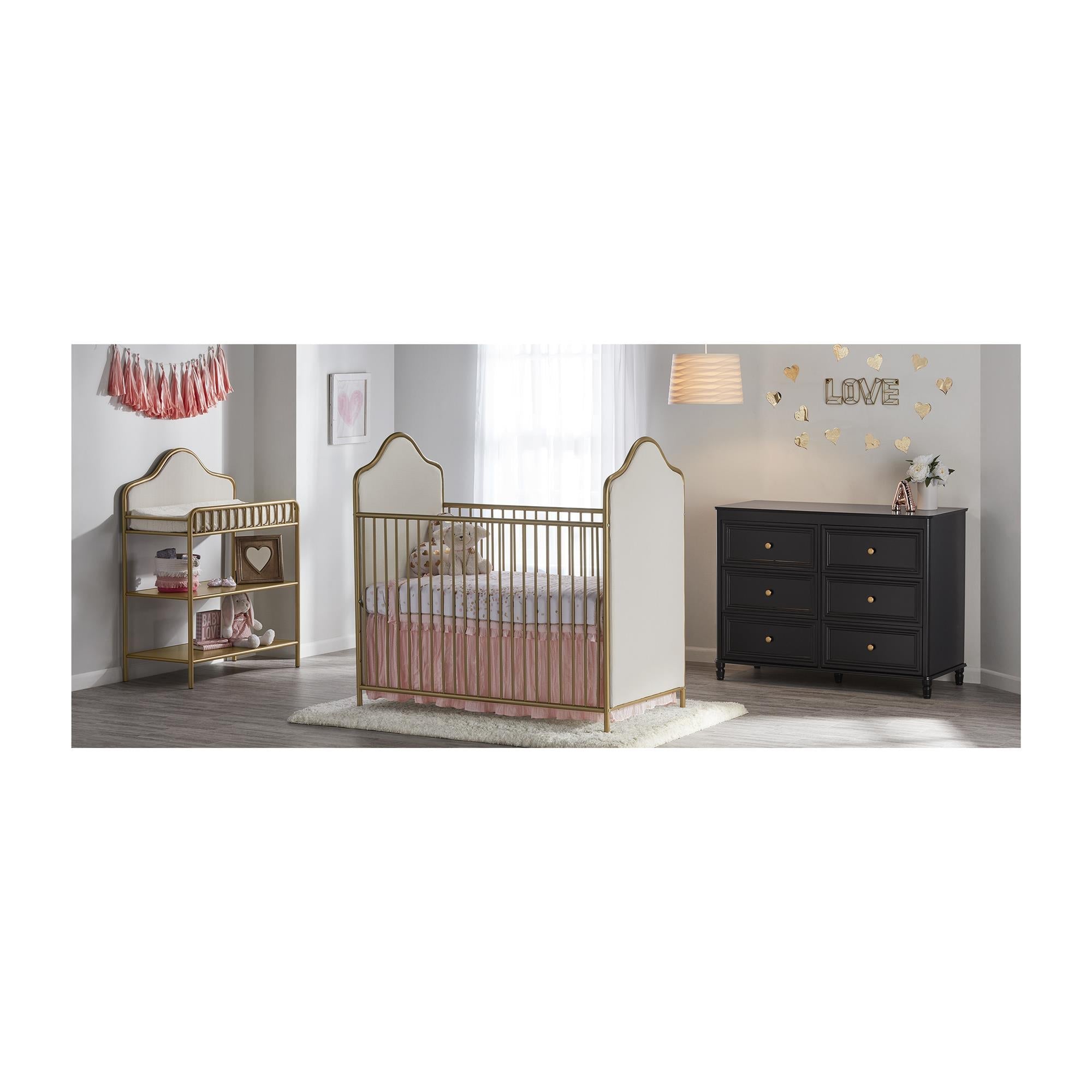 Piper 6 Drawer Dresser - Black