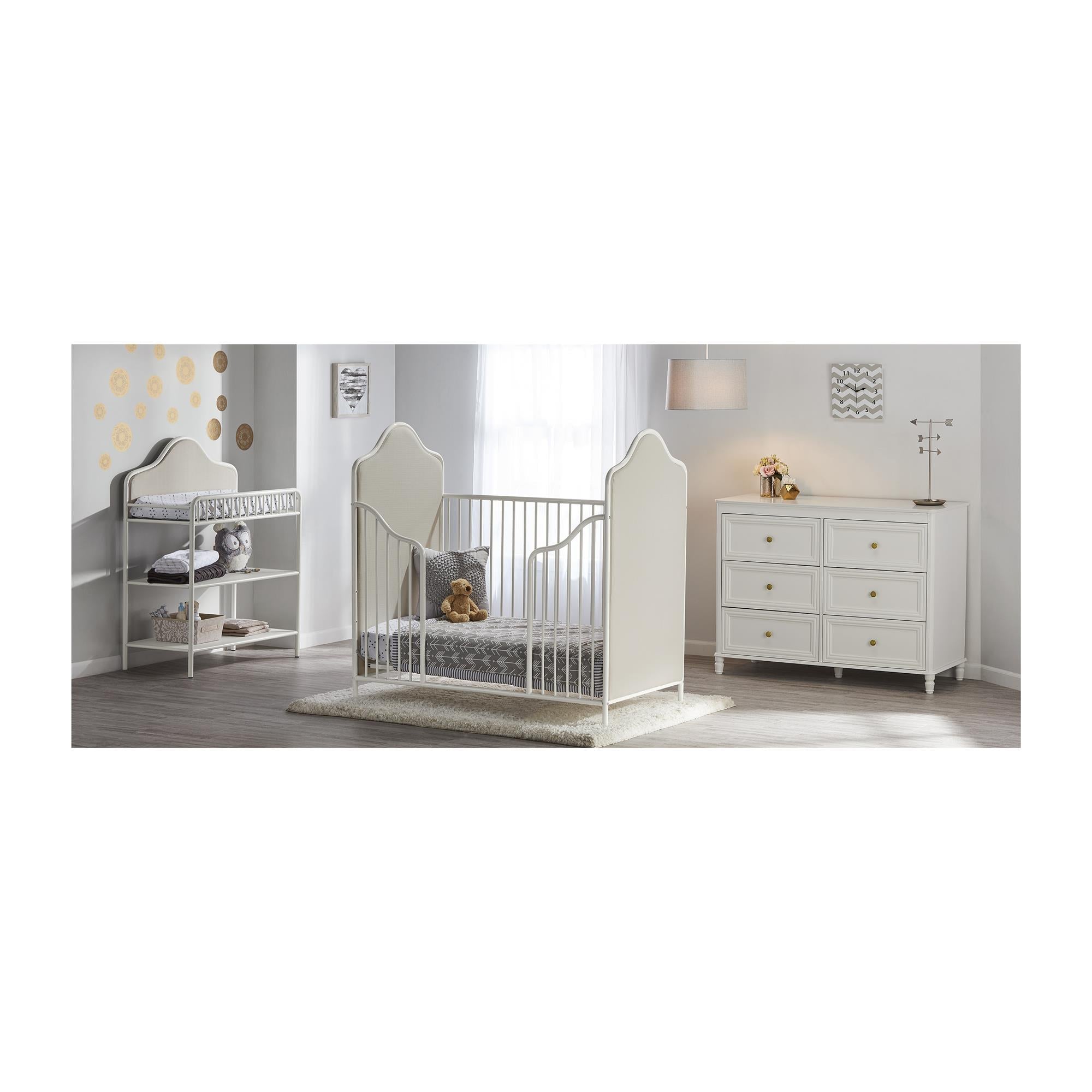 Piper 6 Drawer Dresser - Cream