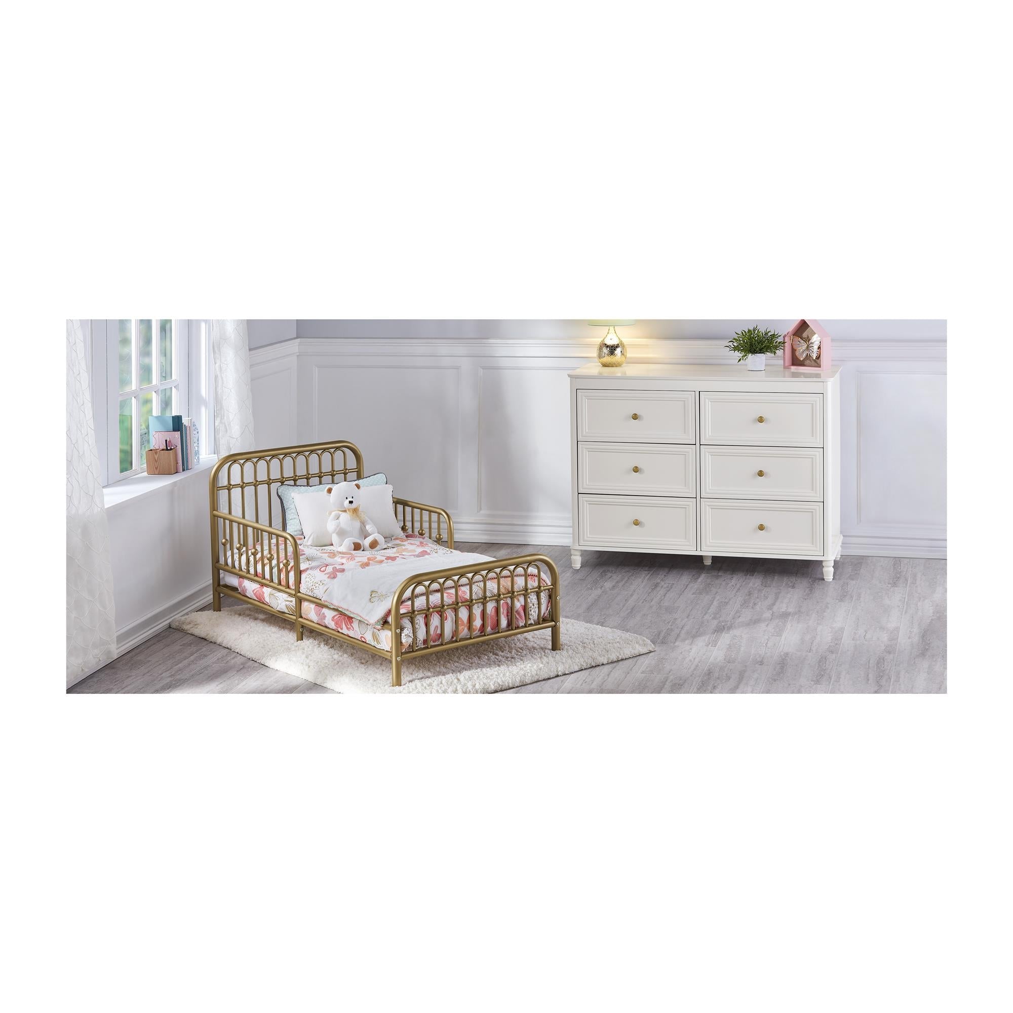 Piper 6 Drawer Dresser - Cream