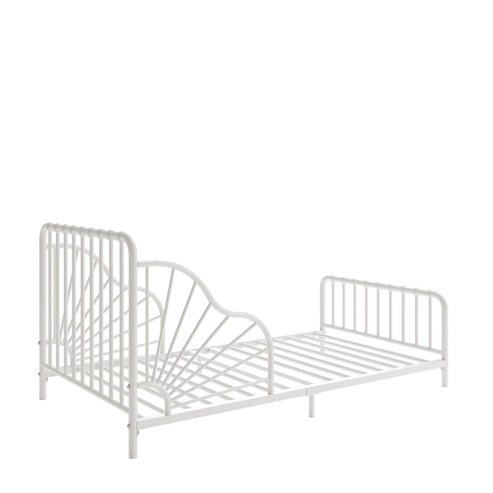 Quinn Toddler Bed - Off White - Crib & Toddler Mattress