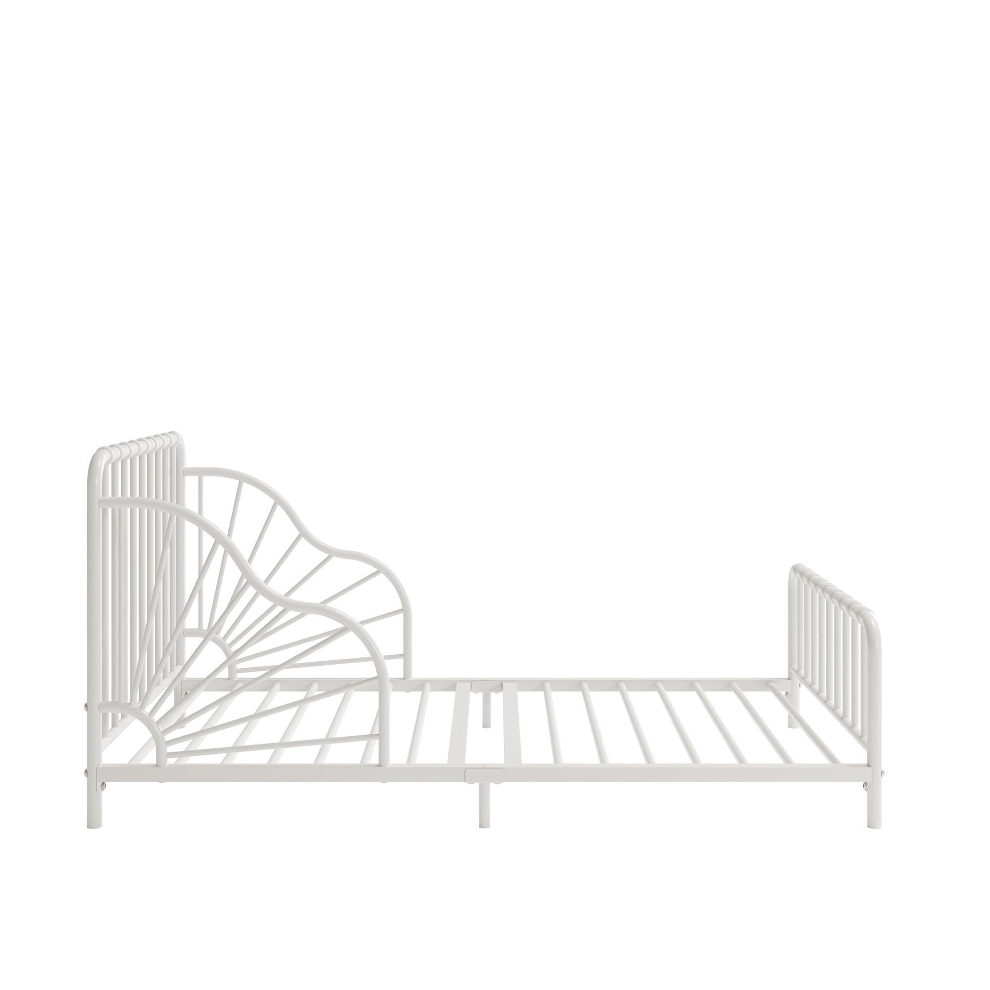 Quinn Toddler Bed - Off White - Crib & Toddler Mattress