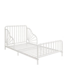 Quinn Toddler Bed - Off White - Crib & Toddler Mattress