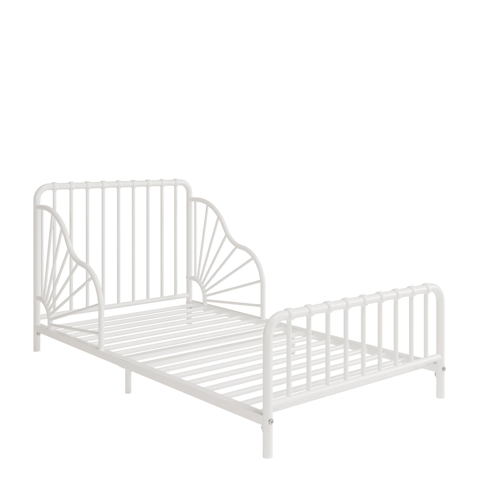 Quinn Toddler Bed - Off White - Crib & Toddler Mattress