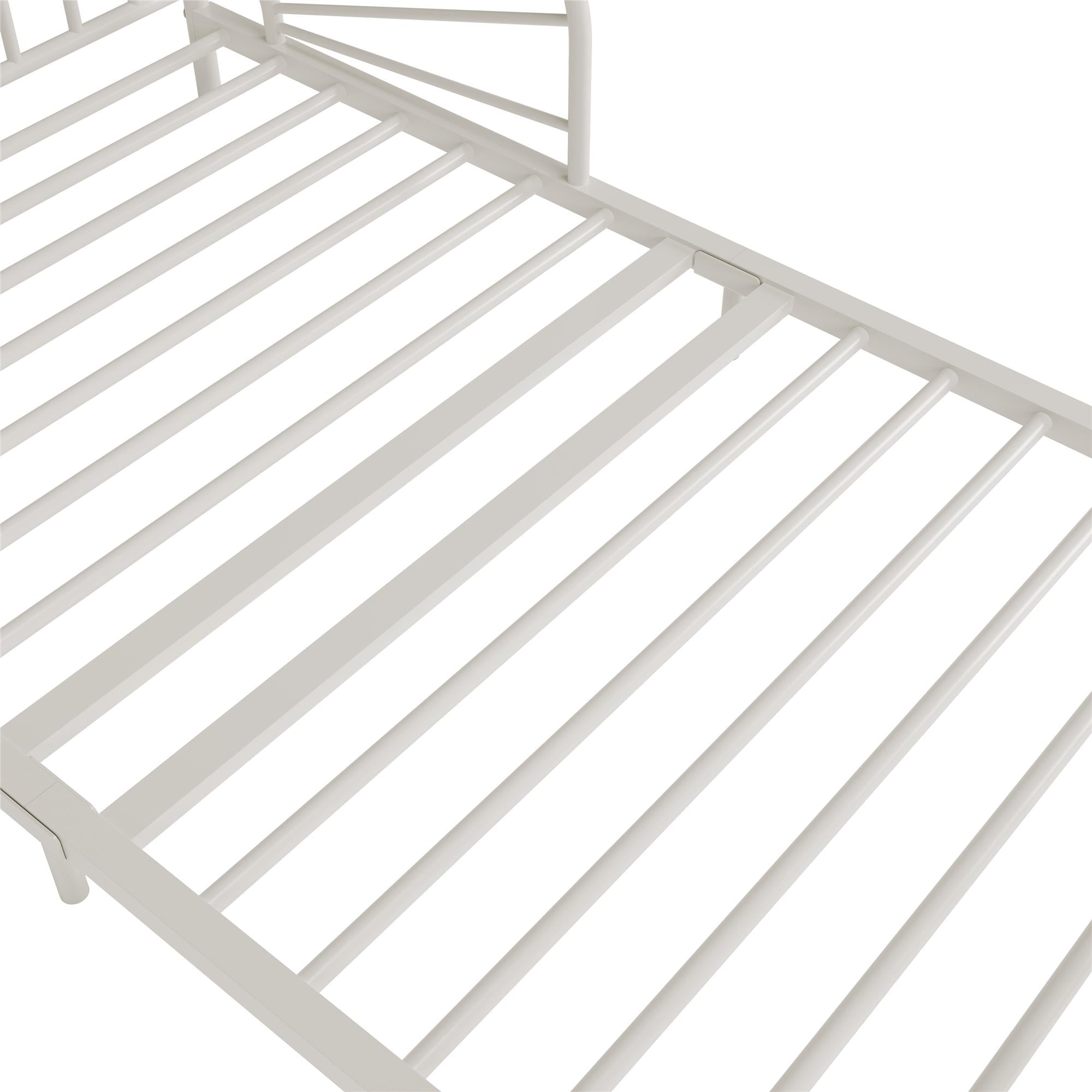 Quinn Toddler Bed - Off White - Crib & Toddler Mattress