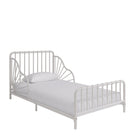 Quinn Toddler Bed - Off White - Crib & Toddler Mattress