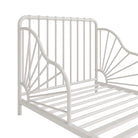 Quinn Toddler Bed - Off White - Crib & Toddler Mattress