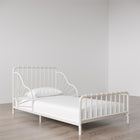Quinn Toddler Bed - Off White - Crib & Toddler Mattress