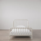 Quinn Toddler Bed - Off White - Crib & Toddler Mattress