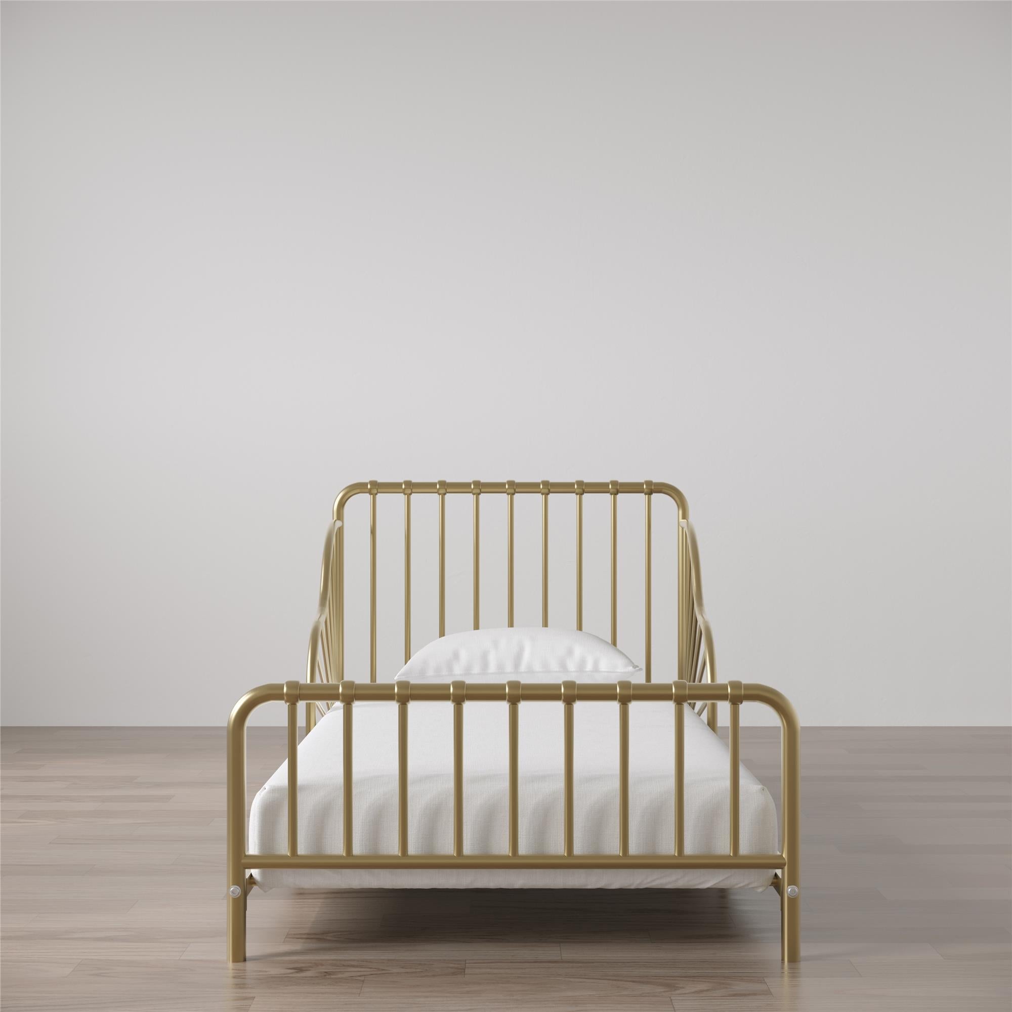 Quinn Toddler Bed - Gold - Crib & Toddler Mattress