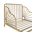 Quinn Toddler Bed - Gold - Crib & Toddler Mattress