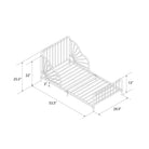 Quinn Toddler Bed - Gold - Crib & Toddler Mattress