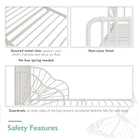 Quinn Toddler Bed - Off White - Crib & Toddler Mattress