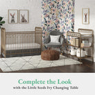 Little Seeds Monarch Hill Ivy Metal Baby Crib - Gold