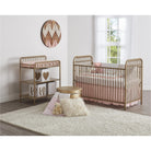 Little Seeds Monarch Hill Ivy Metal Baby Crib - Gold