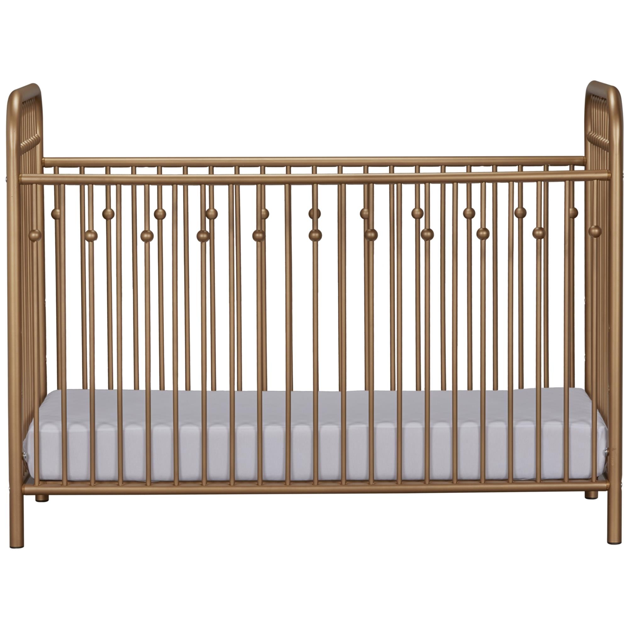 Little Seeds Monarch Hill Ivy Metal Baby Crib - Gold