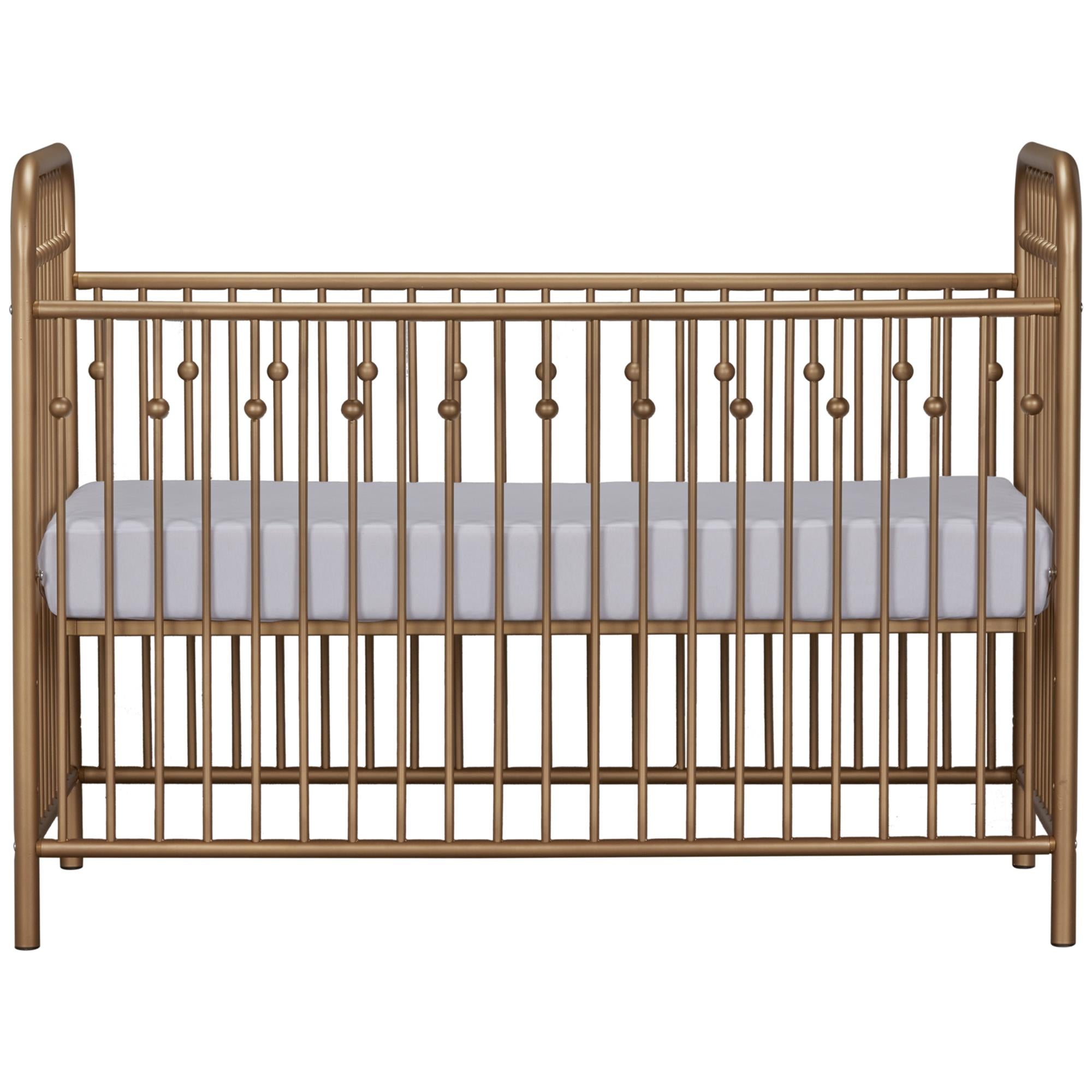 Little Seeds Monarch Hill Ivy Metal Baby Crib - Gold