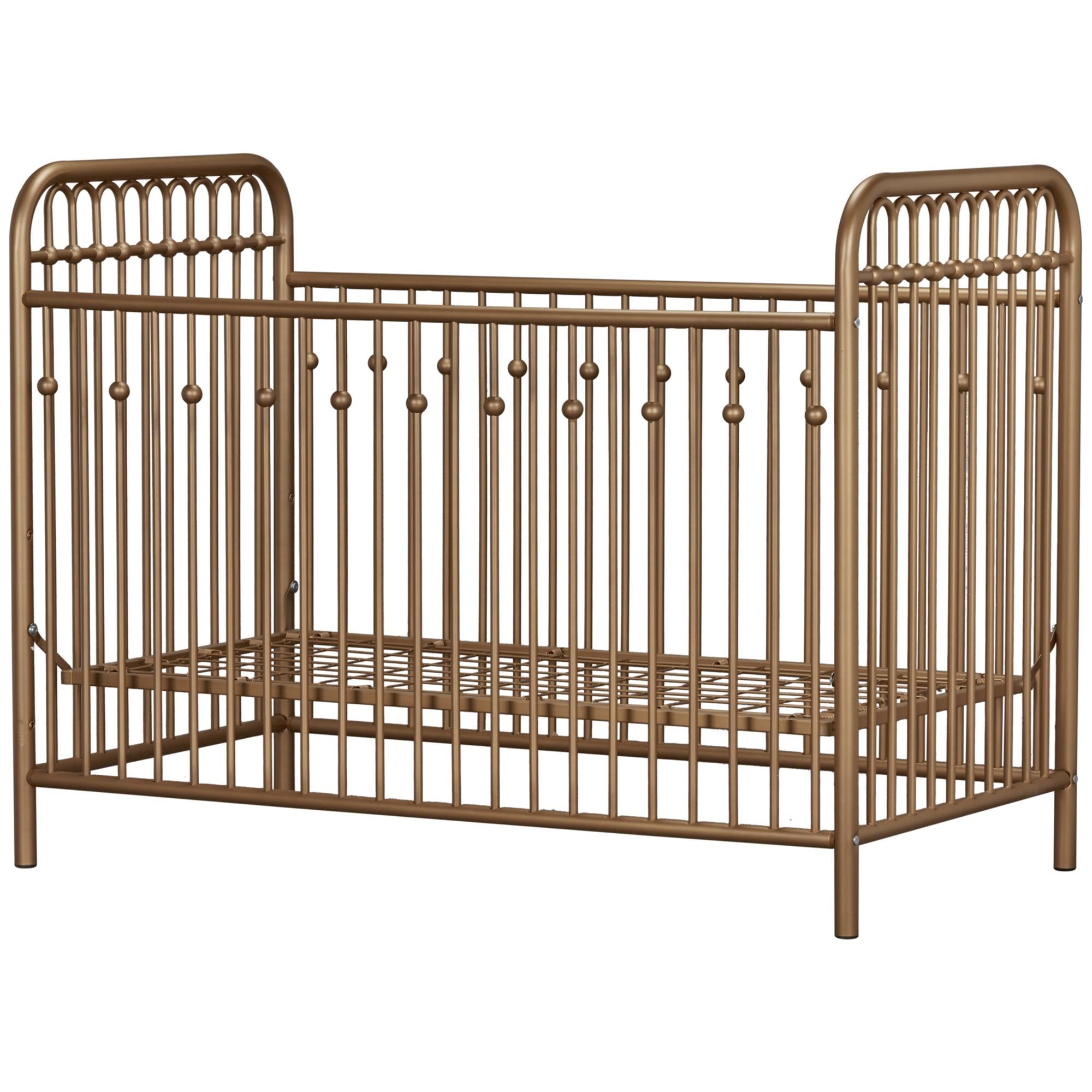 Little Seeds Monarch Hill Ivy Metal Baby Crib - Gold