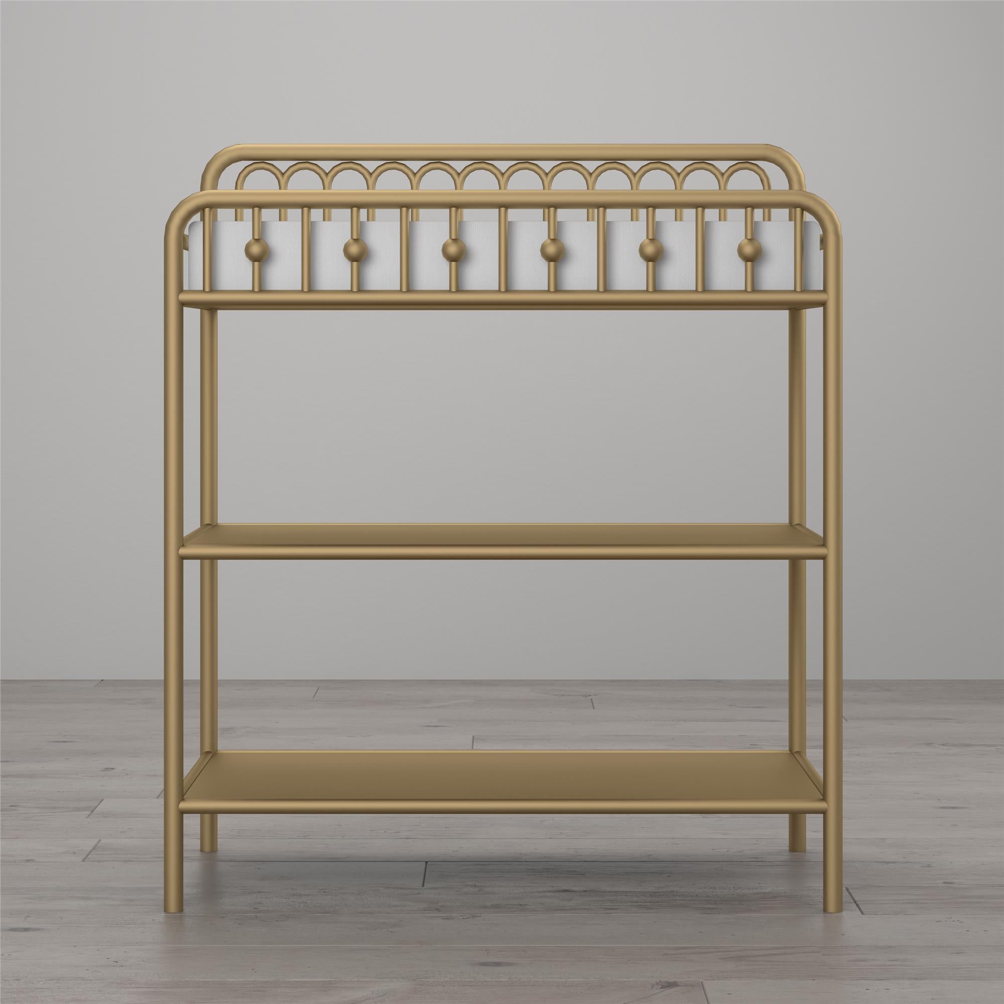 Little Seeds Monarch Hill Ivy Metal Changing Table - Gold