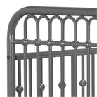 Little Seeds Monarch Hill Ivy Metal Baby Crib - Gray