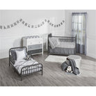 Little Seeds Monarch Hill Ivy Metal Toddler Bed - Graphite Grey