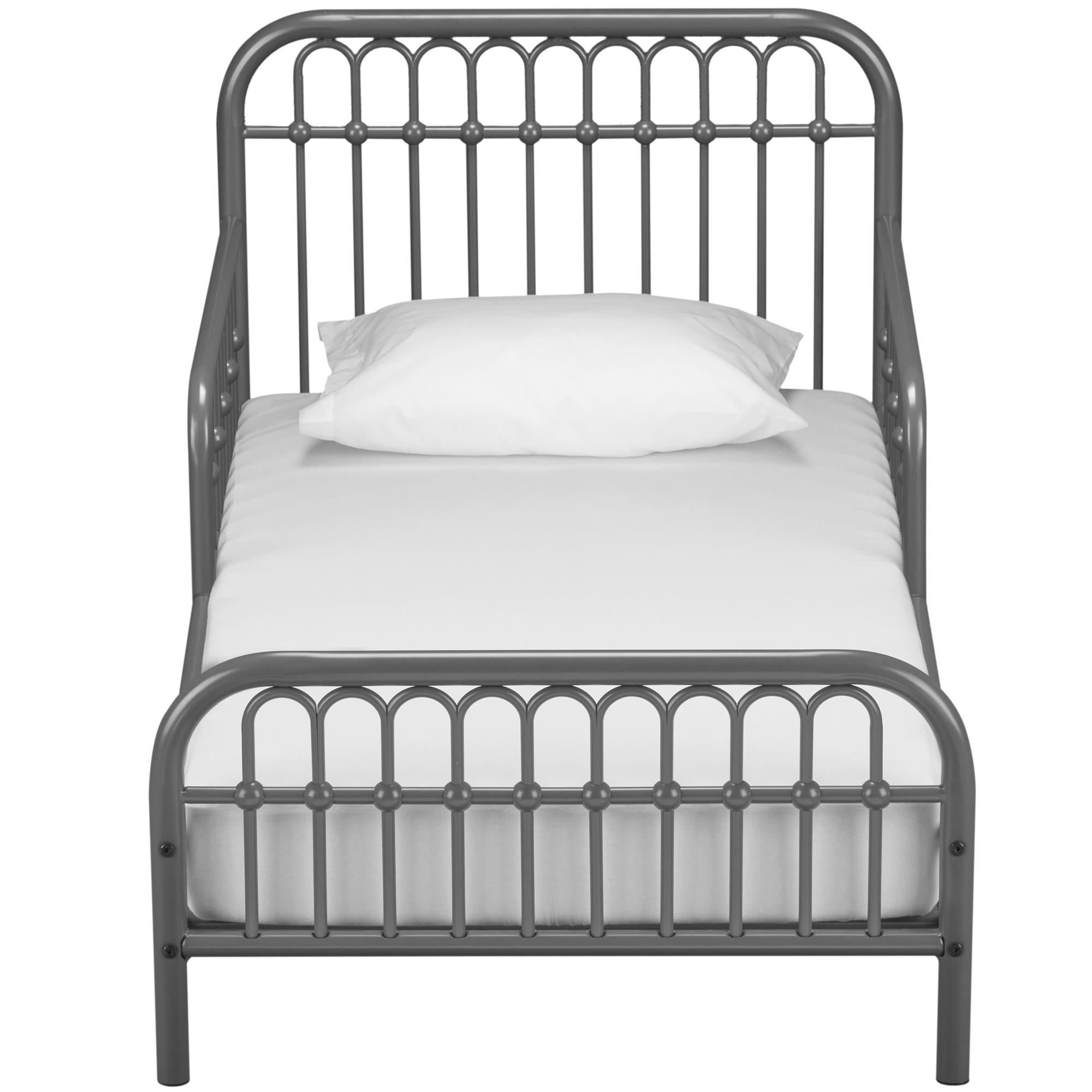 Little Seeds Monarch Hill Ivy Metal Toddler Bed - Graphite Grey