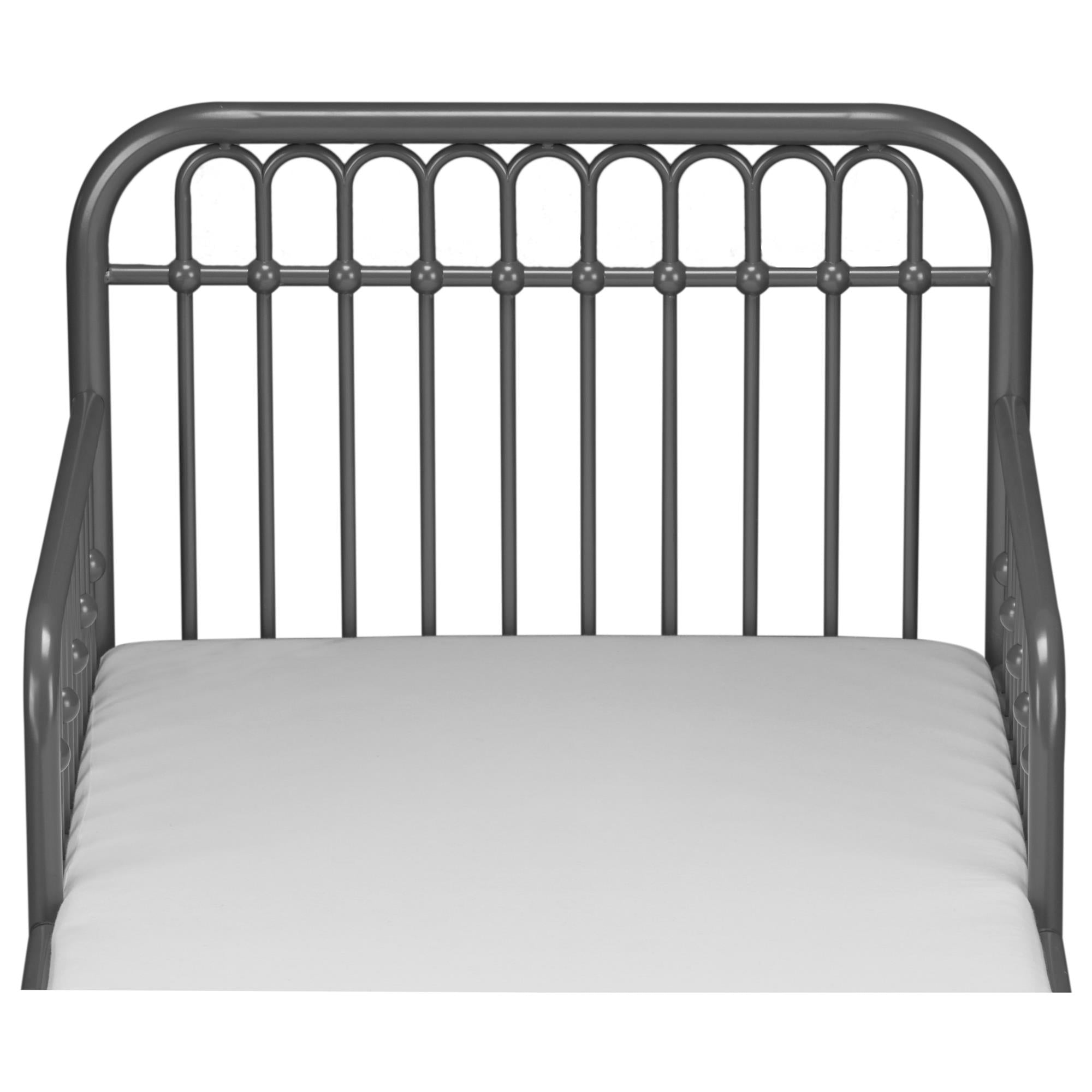 Little Seeds Monarch Hill Ivy Metal Toddler Bed - Graphite Grey