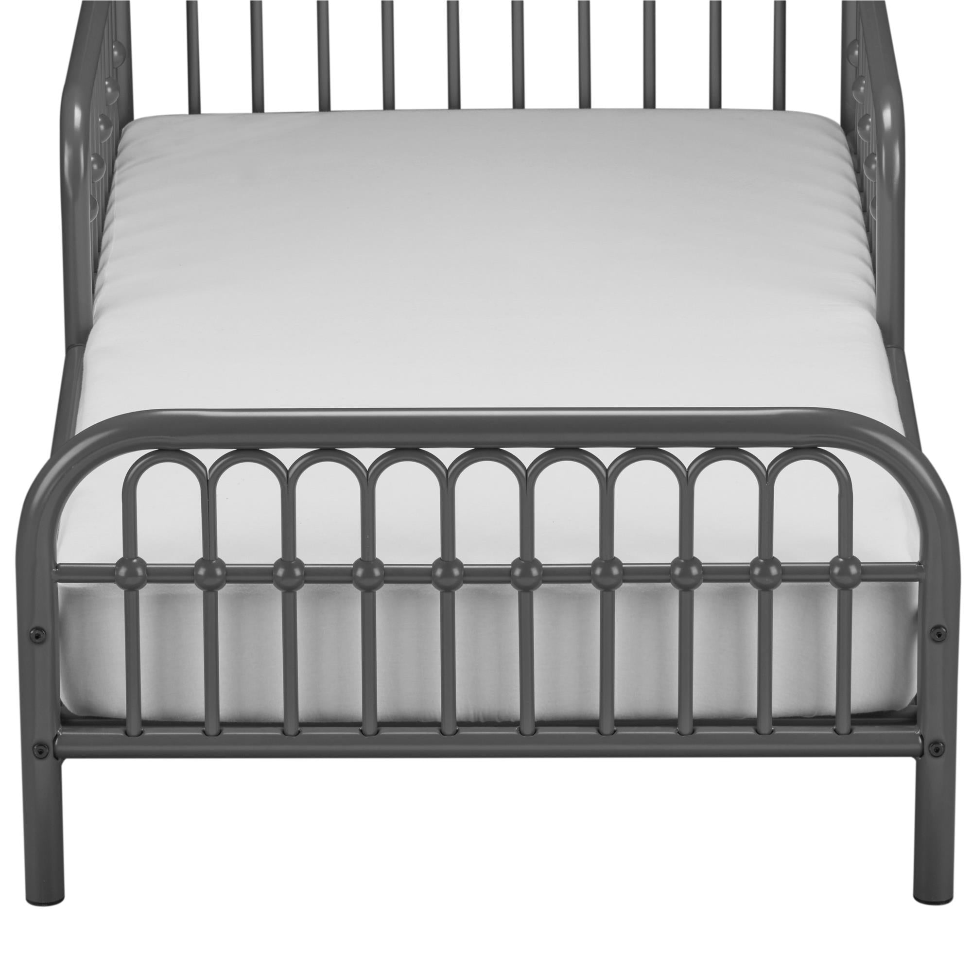 Little Seeds Monarch Hill Ivy Metal Toddler Bed - Graphite Grey