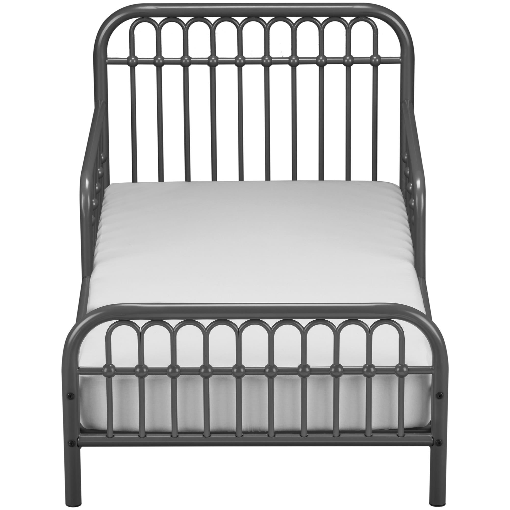 Little Seeds Monarch Hill Ivy Metal Toddler Bed - Graphite Grey