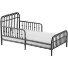 Little Seeds Monarch Hill Ivy Metal Toddler Bed - Graphite Grey