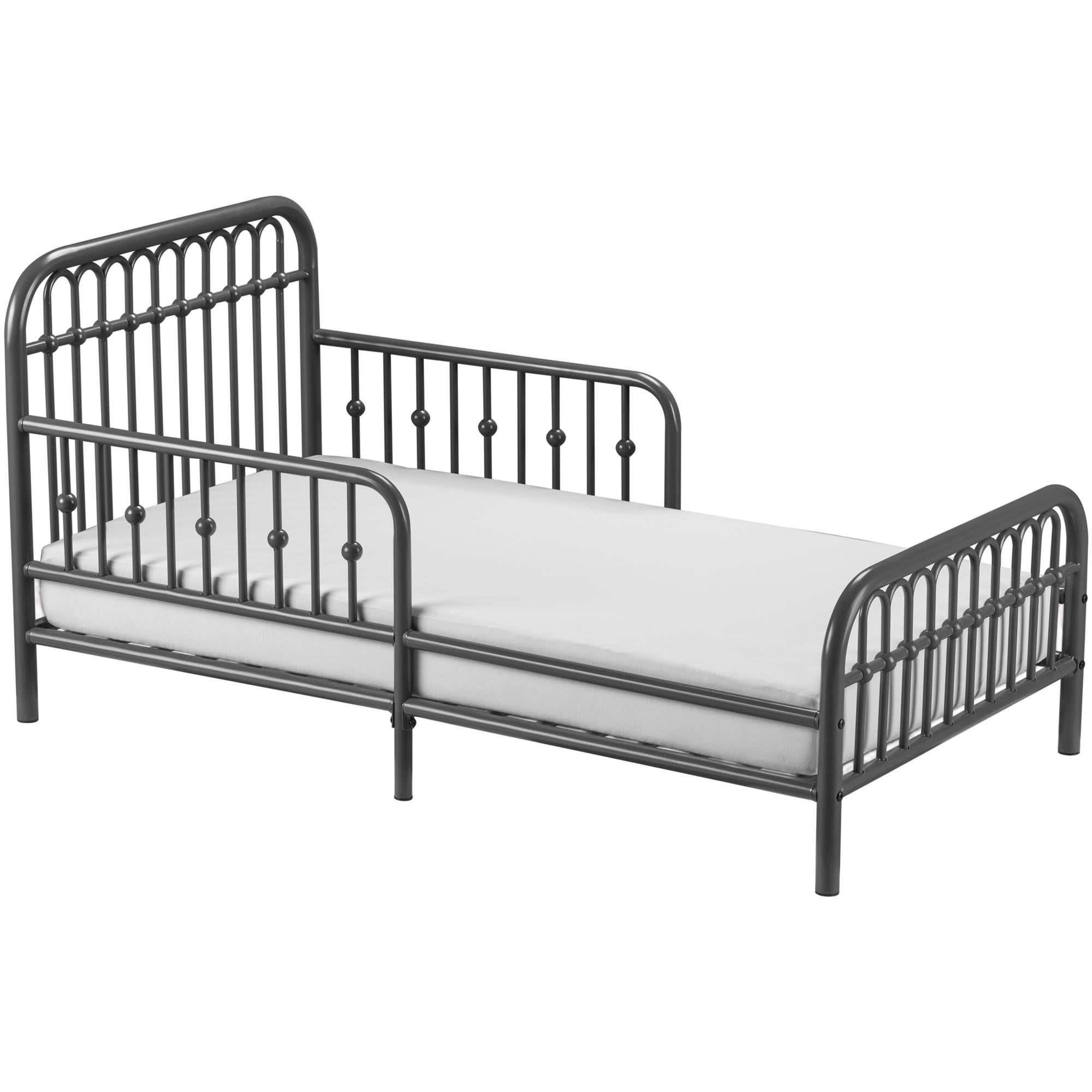 Little Seeds Monarch Hill Ivy Metal Toddler Bed - Graphite Grey