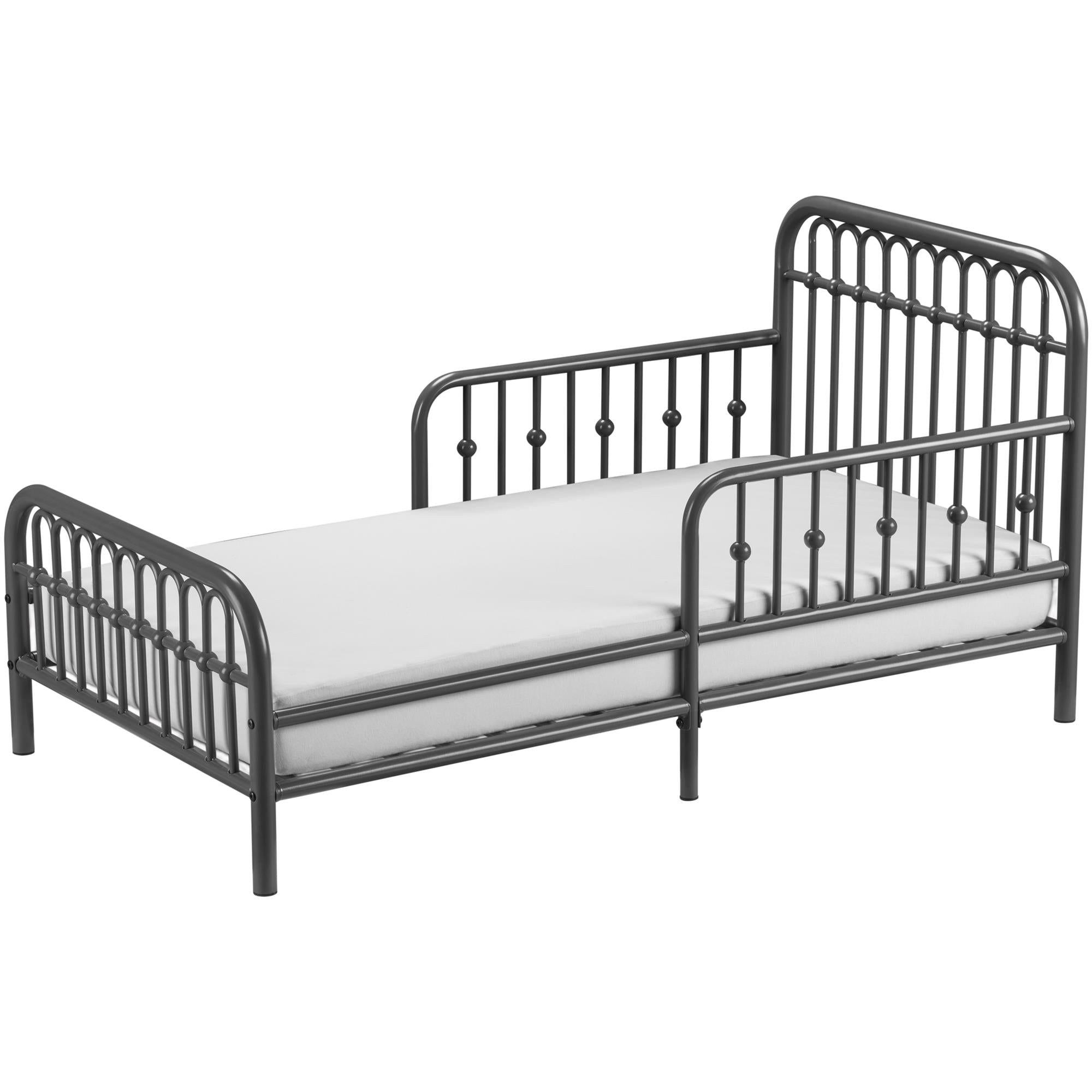 Little Seeds Monarch Hill Ivy Metal Toddler Bed - Graphite Grey