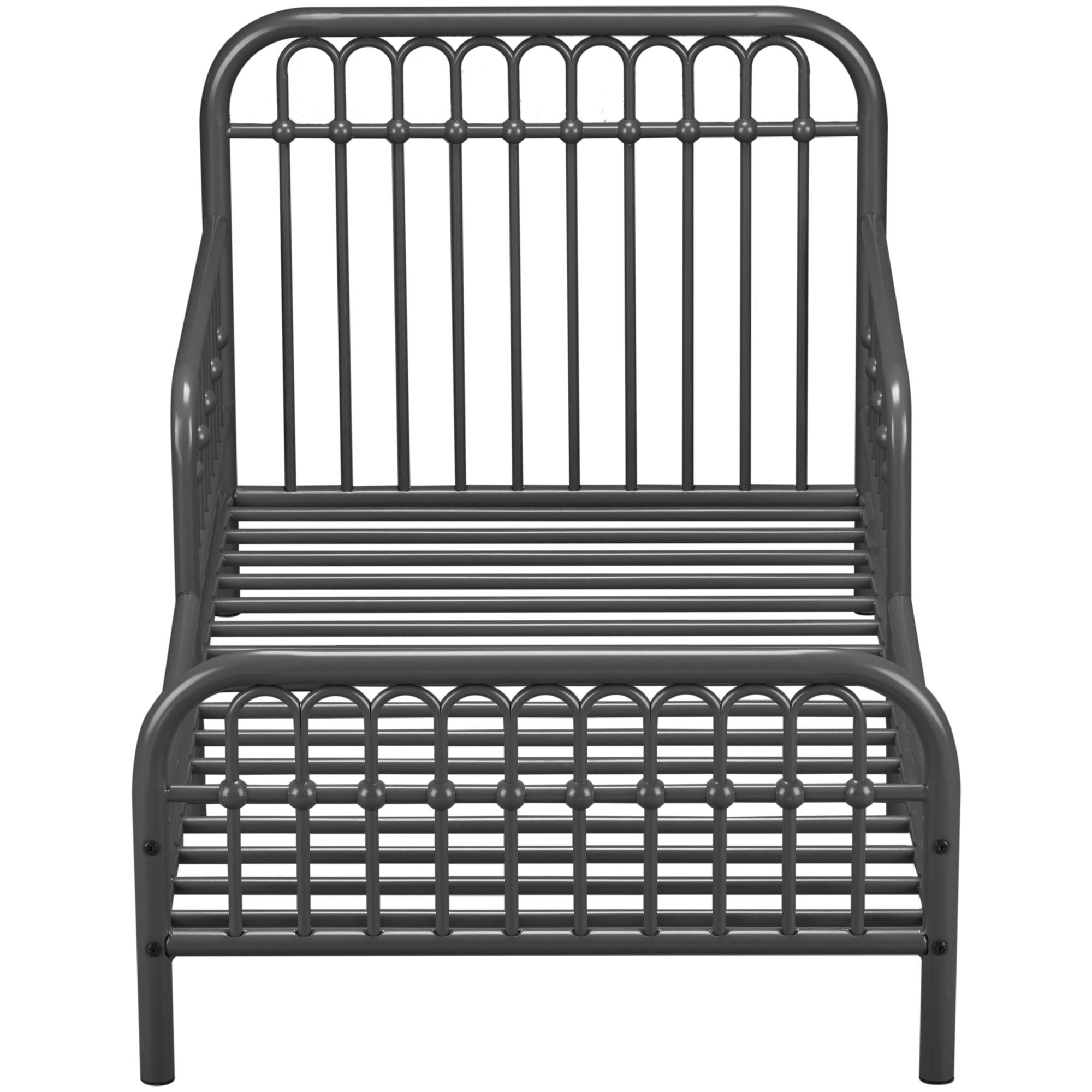 Little Seeds Monarch Hill Ivy Metal Toddler Bed - Graphite Grey