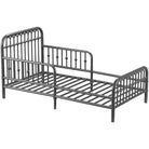 Little Seeds Monarch Hill Ivy Metal Toddler Bed - Graphite Grey