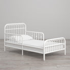 Little Seeds Monarch Hill Ivy Metal Toddler Bed - White