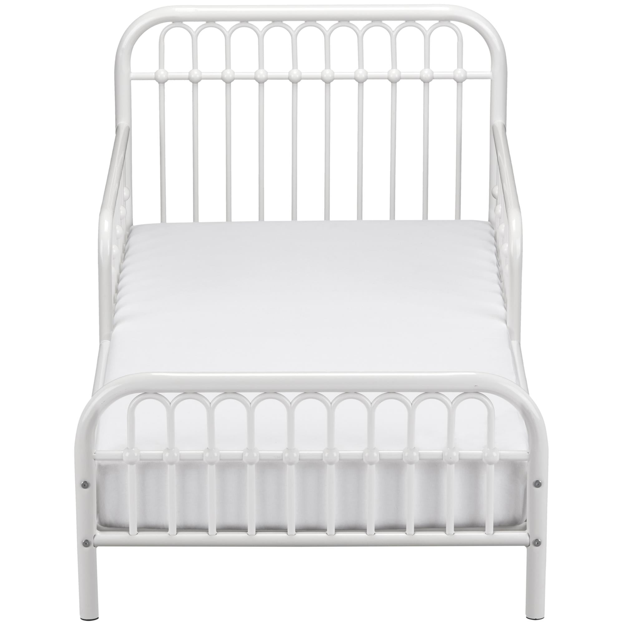 Little Seeds Monarch Hill Ivy Metal Toddler Bed - White