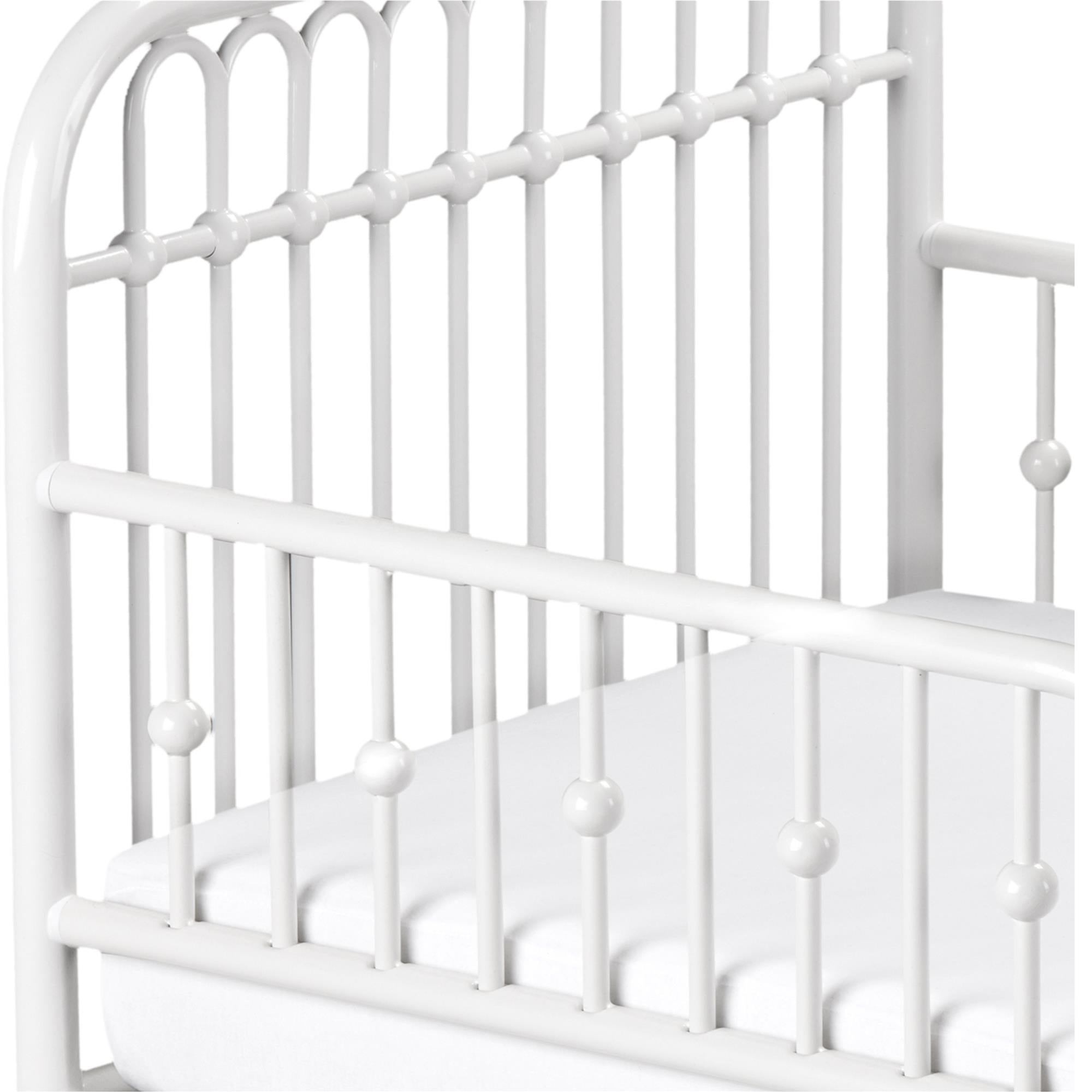 Little Seeds Monarch Hill Ivy Metal Toddler Bed - White