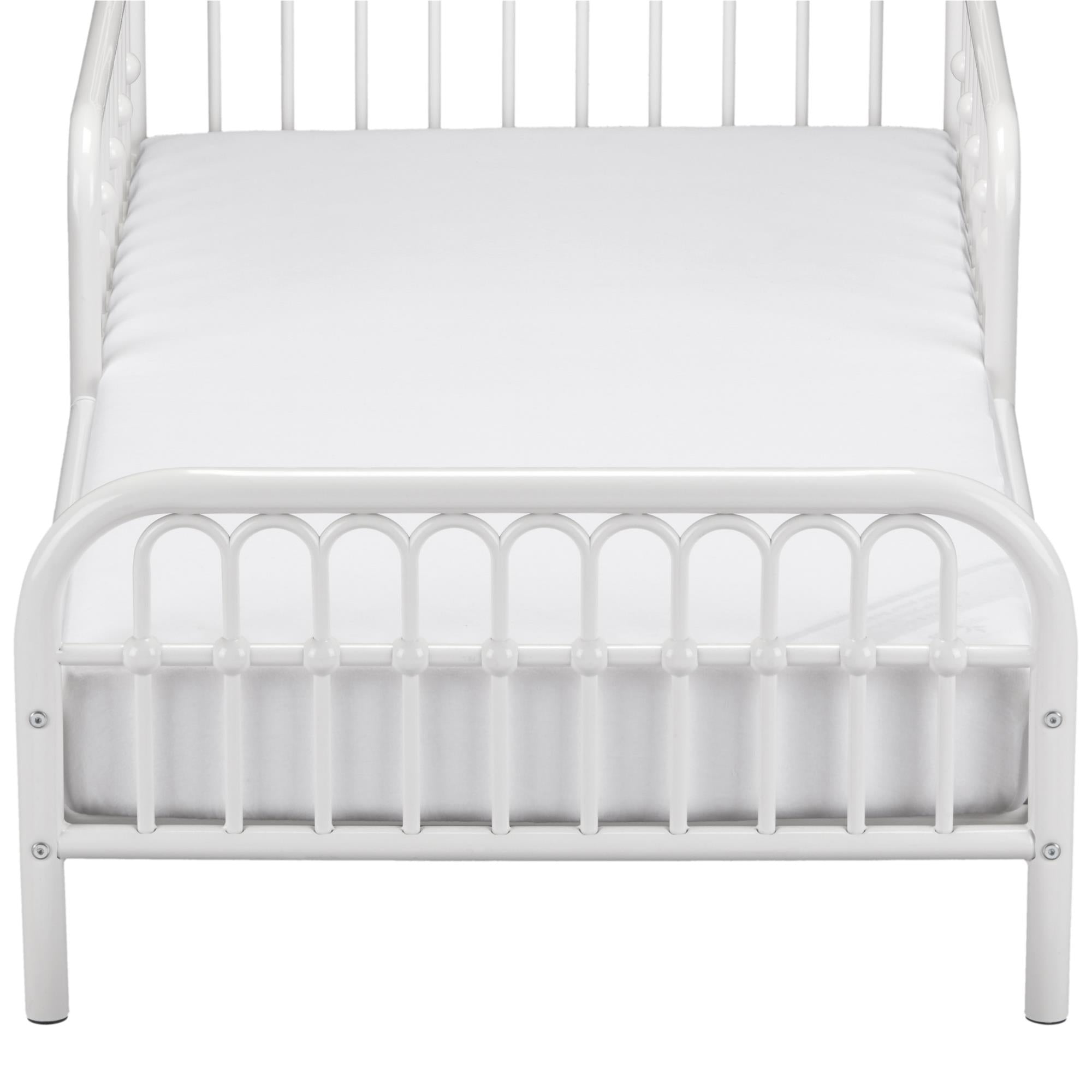 Little Seeds Monarch Hill Ivy Metal Toddler Bed - White