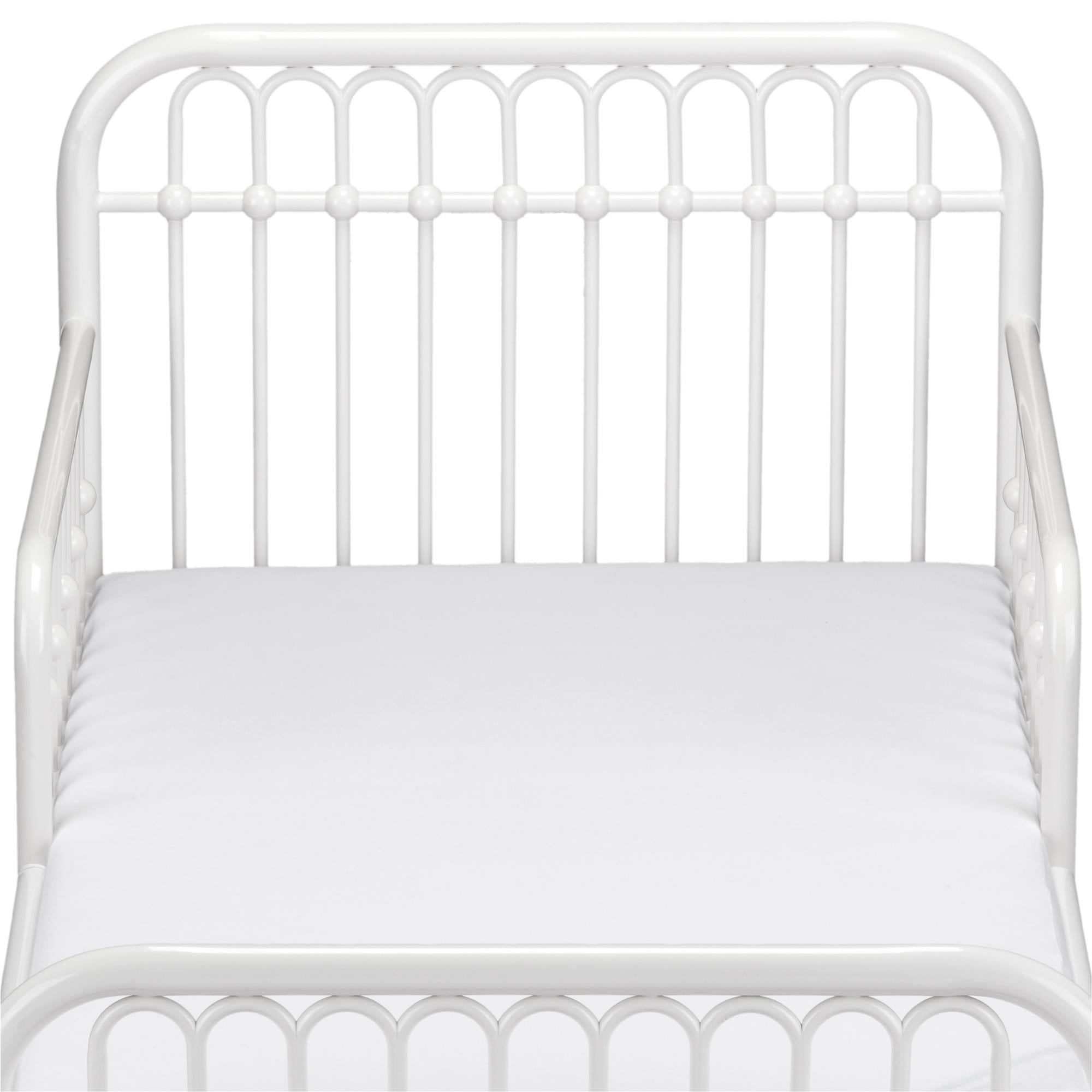 Little Seeds Monarch Hill Ivy Metal Toddler Bed - White