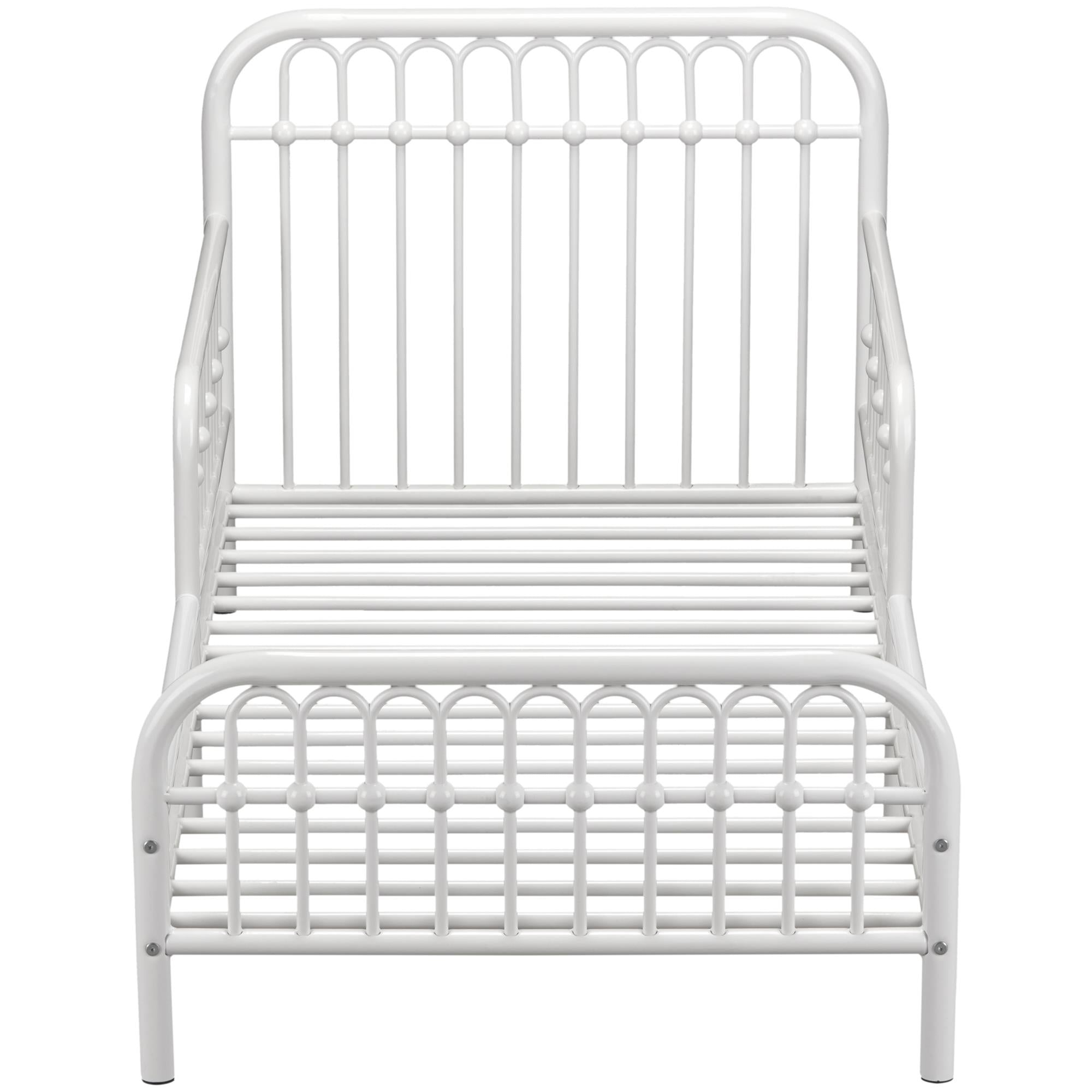 Little Seeds Monarch Hill Ivy Metal Toddler Bed - White