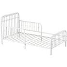 Little Seeds Monarch Hill Ivy Metal Toddler Bed - White