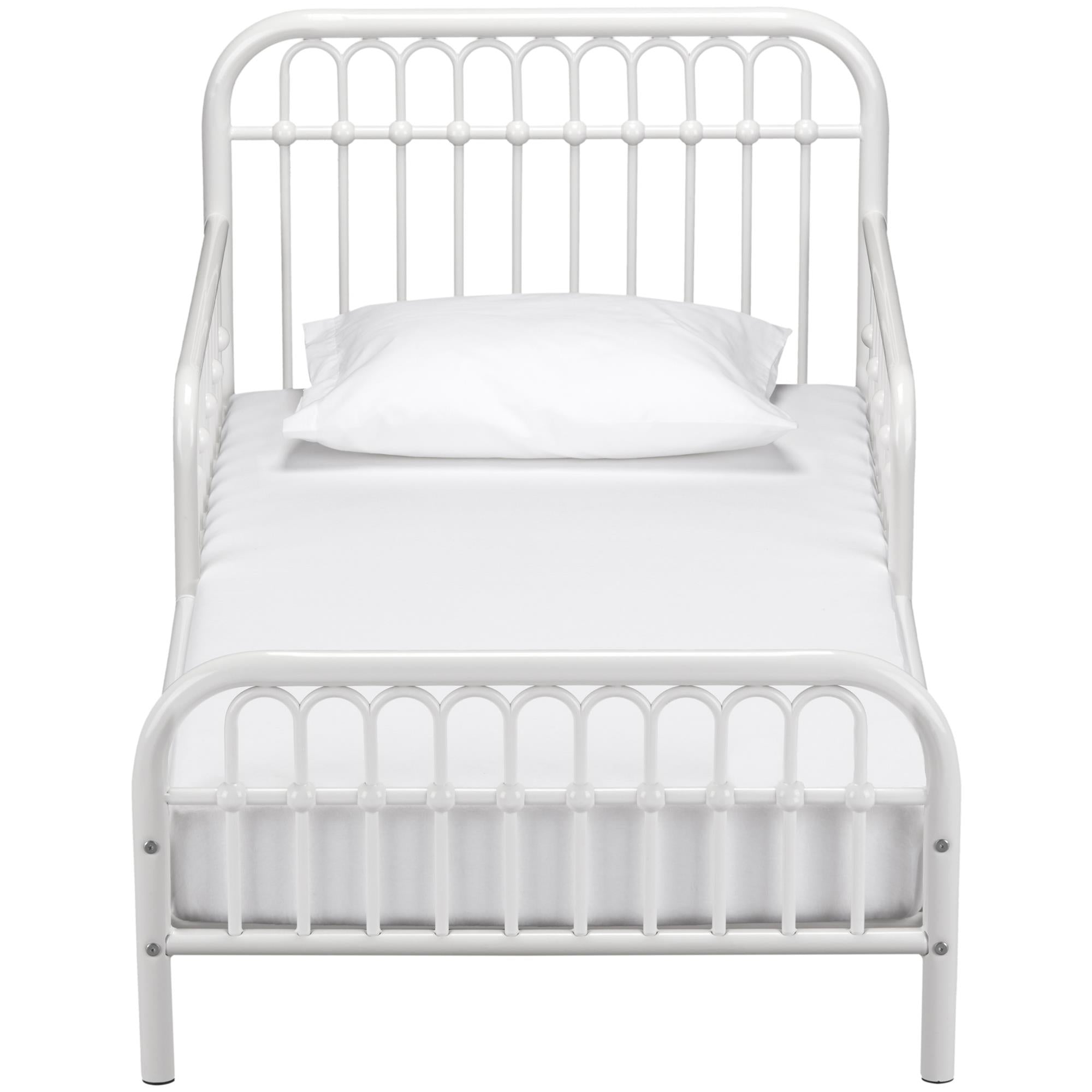 Little Seeds Monarch Hill Ivy Metal Toddler Bed - White