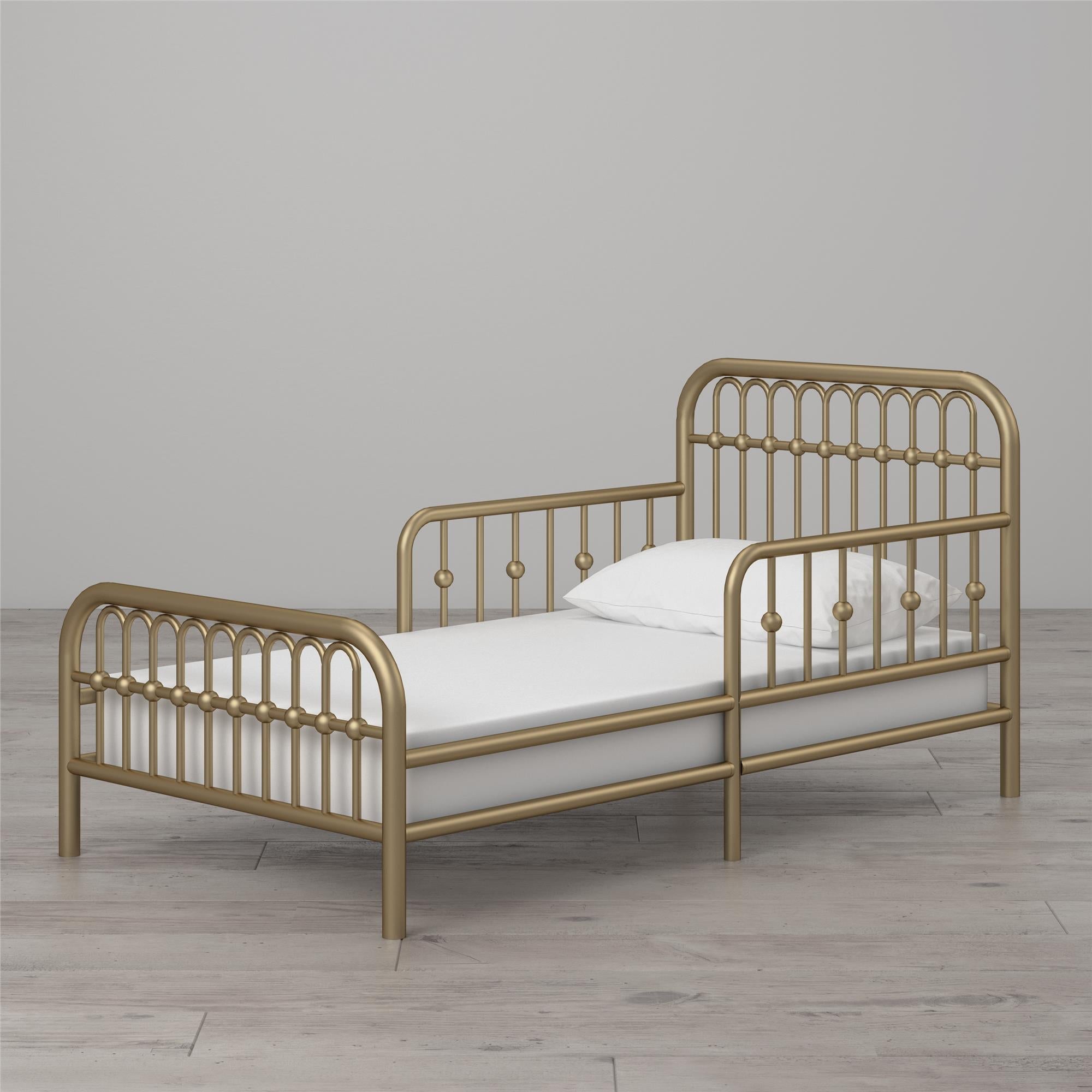 Little Seeds Monarch Hill Ivy Metal Toddler Bed - Gold