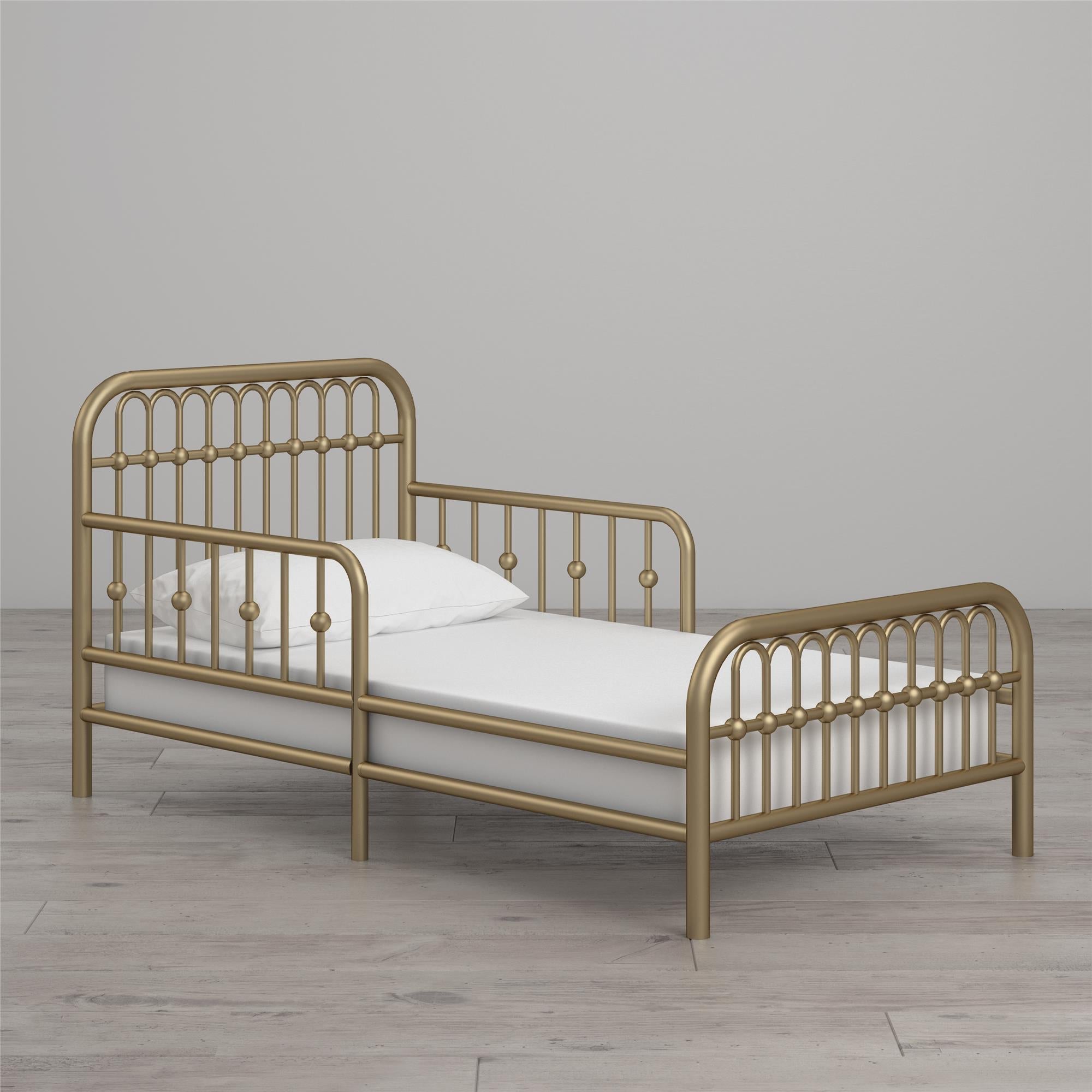 Little Seeds Monarch Hill Ivy Metal Toddler Bed - Gold