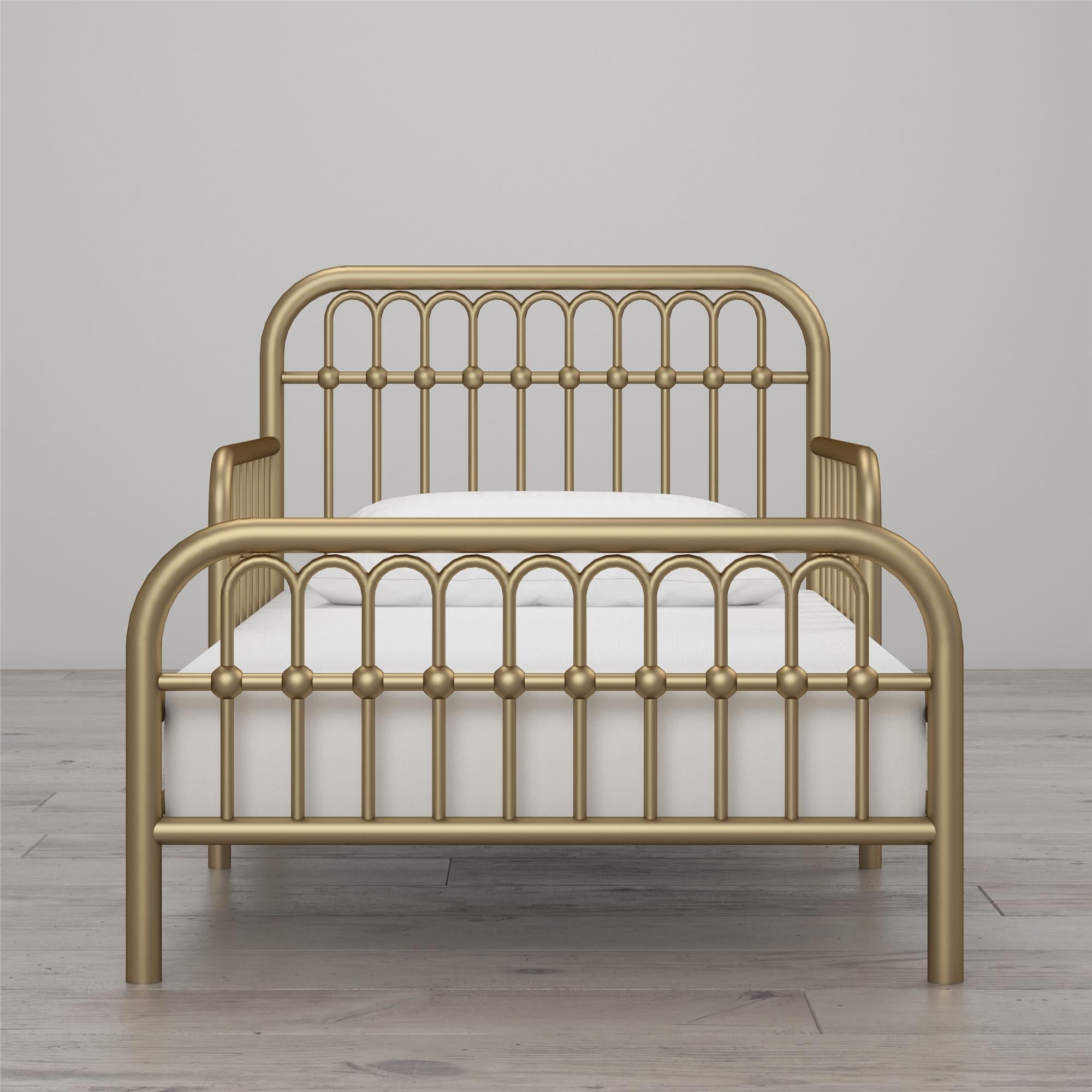 Little Seeds Monarch Hill Ivy Metal Toddler Bed - Gold